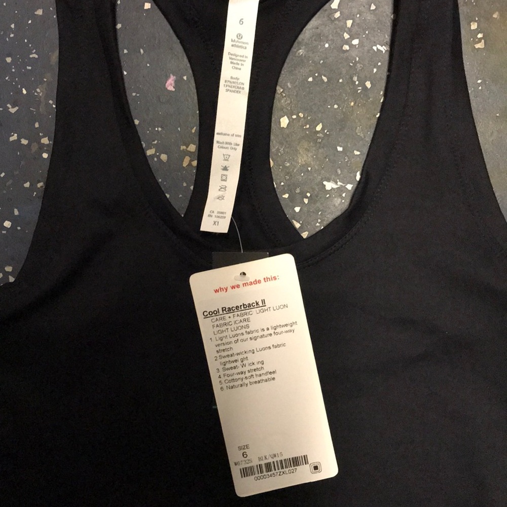 Lululemon cool racerback tank